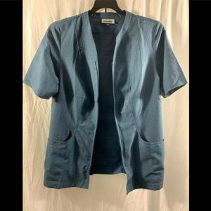 Cintas Brand Workers Vest Blue Size Medium